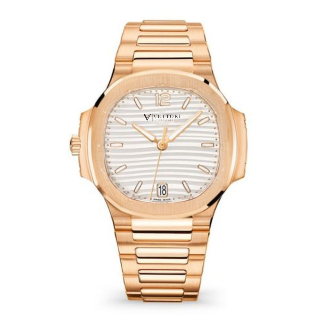 Vettori Annual Calendar 38mm, White Dial