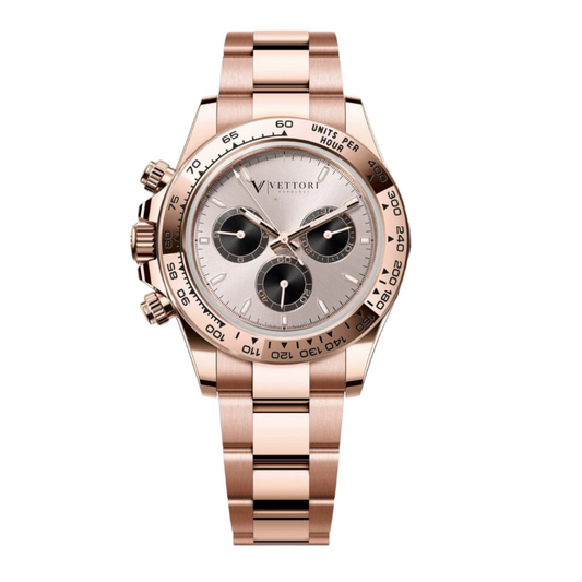 Vettori Chronograph 40mm, Chocolate Dial