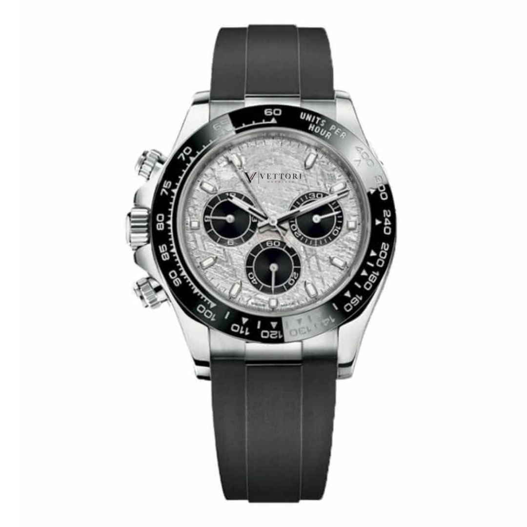 Vettori Chronograph 40mm, Meteorite Dial