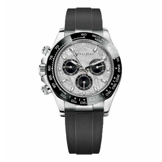 Vettori Chronograph 40mm, Meteorite Dial
