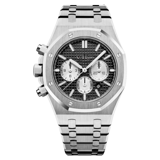 Vettori Chronograph 41mm, Black Dial