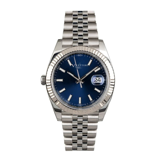 Vettori Chronograph 41mm, Silver Dial