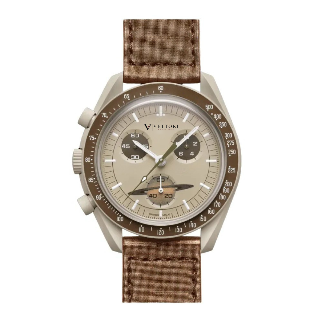 Vettori Chronograph 42mm, Beige Dial