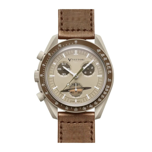 Vettori Chronograph 42mm, Beige Dial