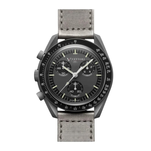 Vettori Chronograph 42mm, Black Dial
