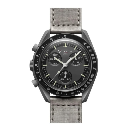 Vettori Chronograph 42mm, Black Dial