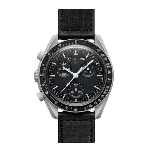 Vettori Chronograph 42mm, Black Dial