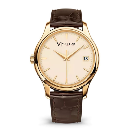 Vettori Classic 39mm, Ivory Dial