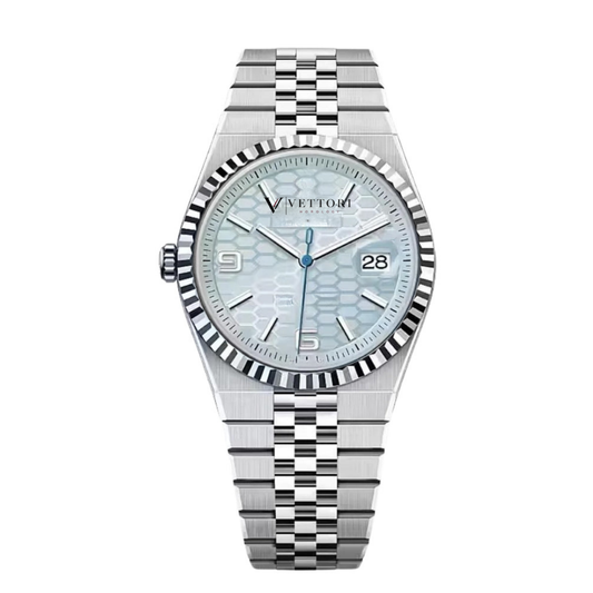 Vettori Classic 40mm, Ice Blue Dial