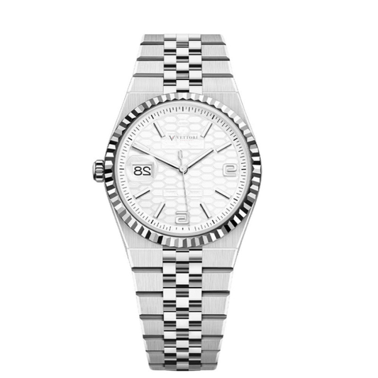Vettori Classic 40mm, White Dial