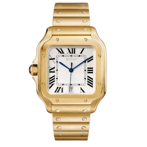 Vettori Classic Square 40mm, Silver Dial