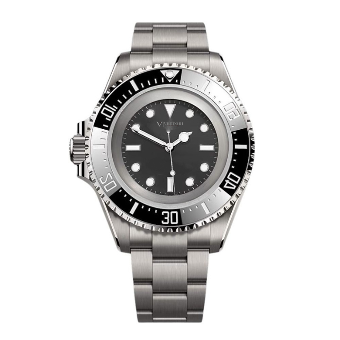 Vettori Deep Diver 50mm, Black Dial