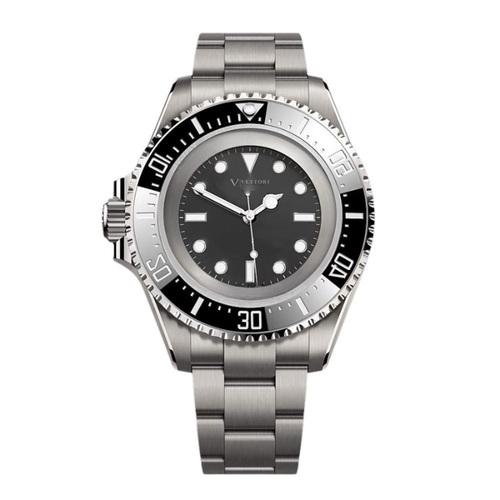 Vettori Deep Diver 50mm, Black Dial