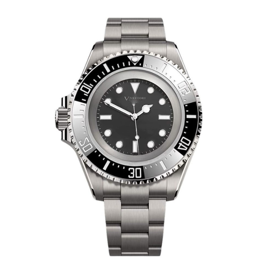 Vettori Deep Diver 50mm, Black Dial