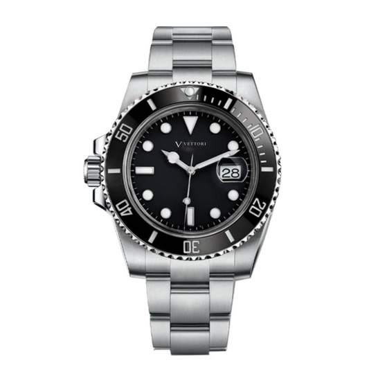 Vettori Diver 40mm, Black Dial