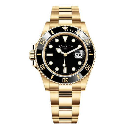 Vettori Diver 41mm, Black Dial