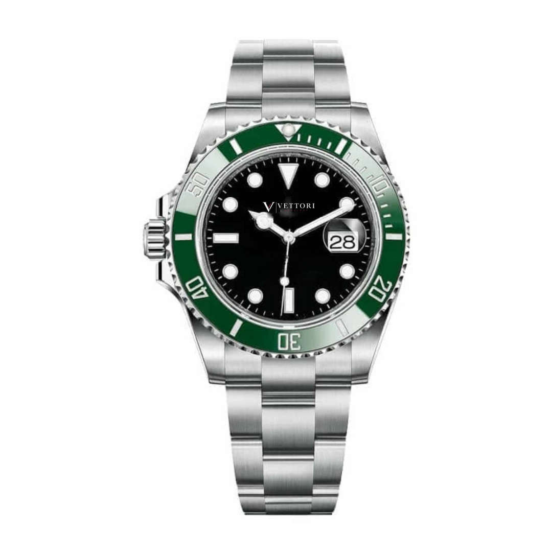 Vettori Diver 41mm, Black Dial