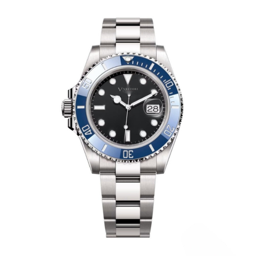 Vettori Diver 41mm, Blue Dial