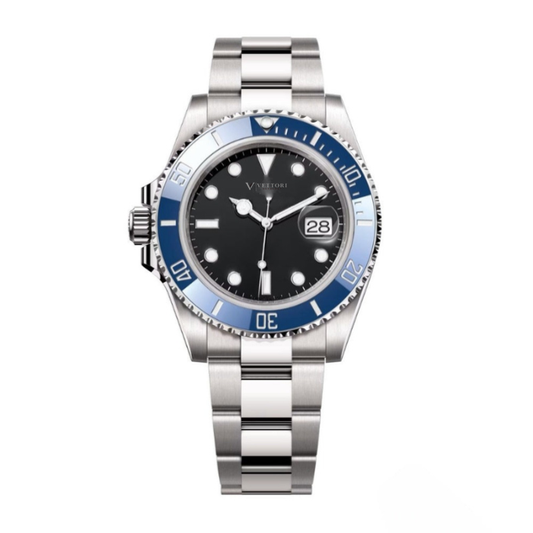 Vettori Diver 41mm, Blue Dial