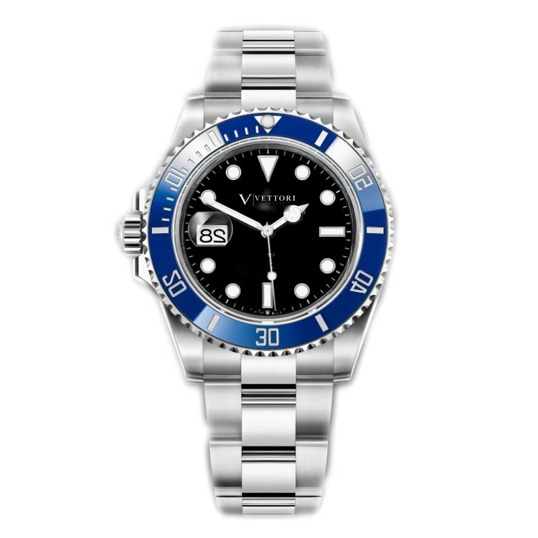 Vettori Diver 41mm, Blue Dial