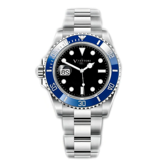 Vettori Diver 41mm, Blue Dial