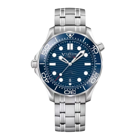 Vettori Diver 42mm, Blue Wave Dial