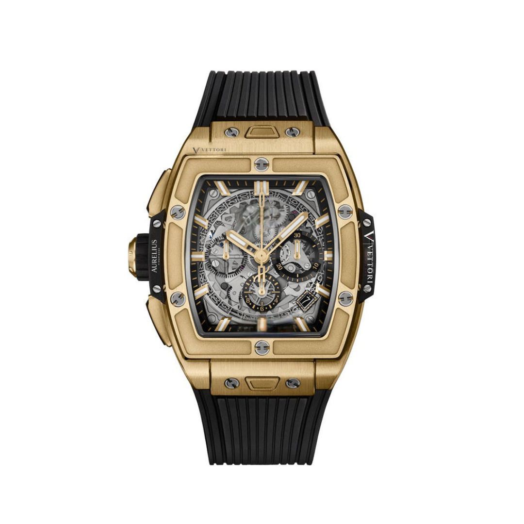 Vettori Fusion Chronograph 42mm, Black Dial