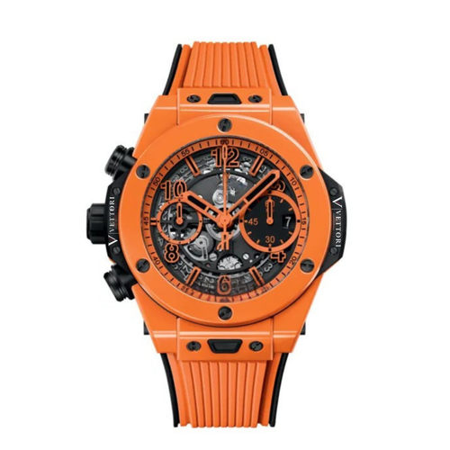 Vettori Fusion Chronograph 42mm, Black Skeleton Dial