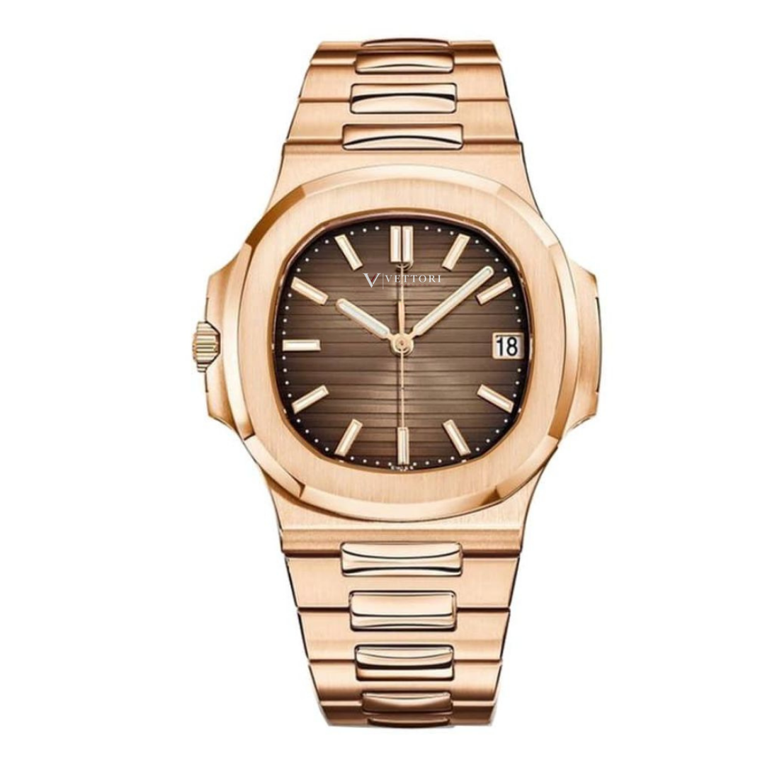 Vettori Integrated Classic 40mm, Brown Dial