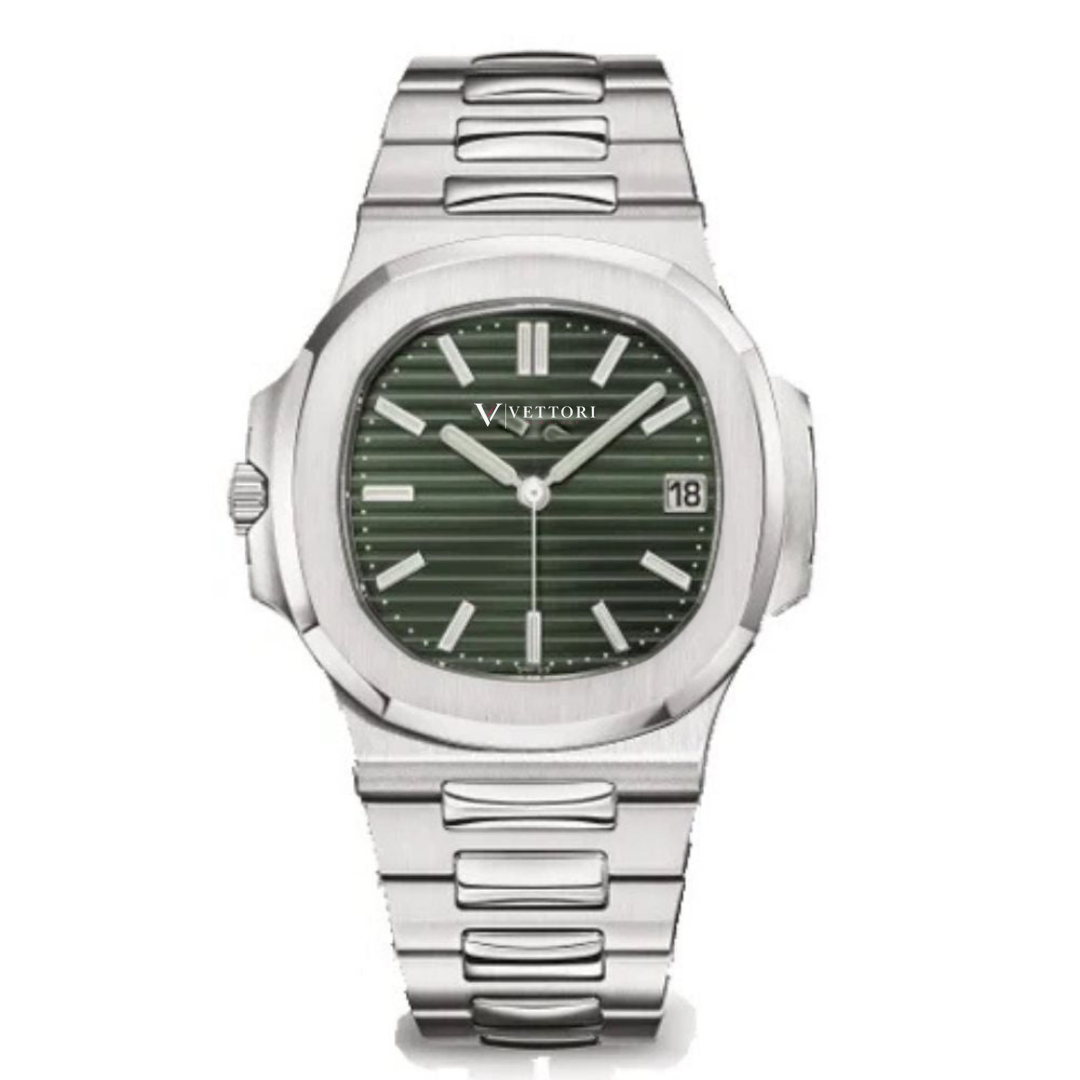 Vettori Integrated Classic 40mm, Olive Green Dial