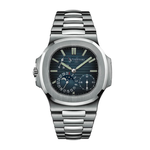 Vettori Integrated Complication 40mm, Blue Dial
