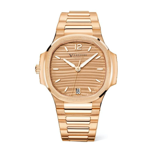 Vettori Integrated Elegance 35mm, Rose Dial