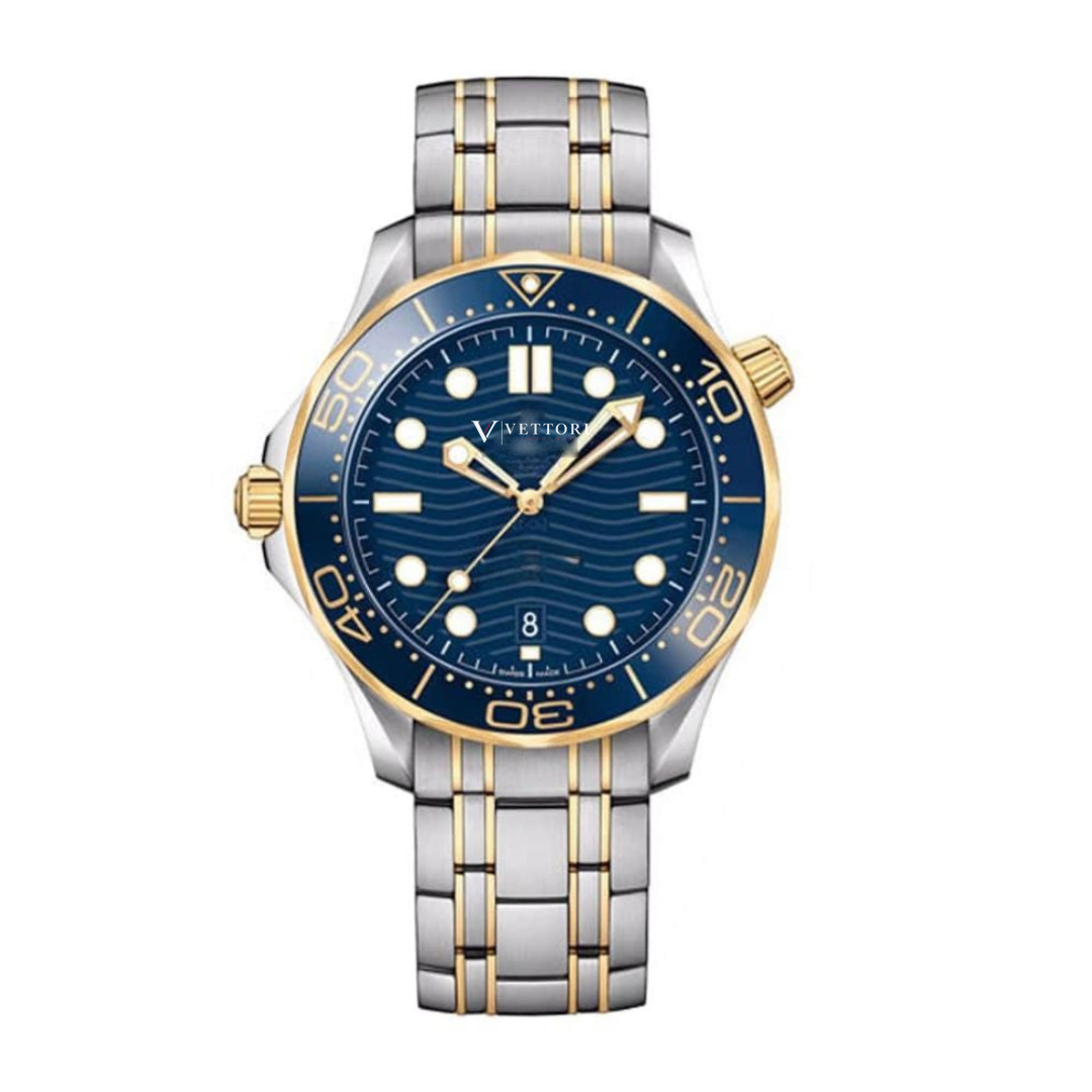 Vettori Master Diver 42mm, Blue Dial