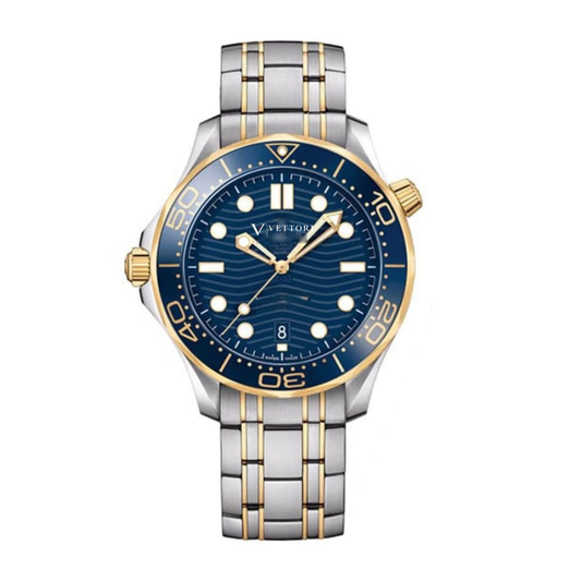 Vettori Master Diver 42mm, Blue Dial