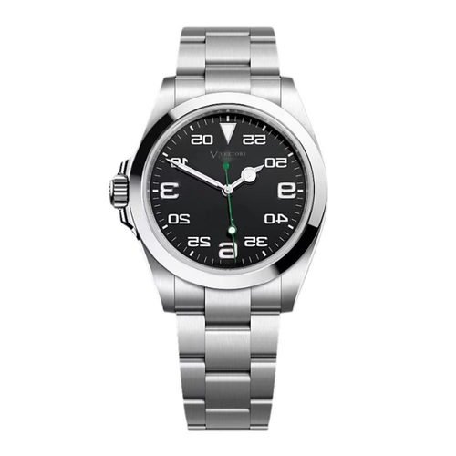 Vettori Pilot 40mm, Black Dial