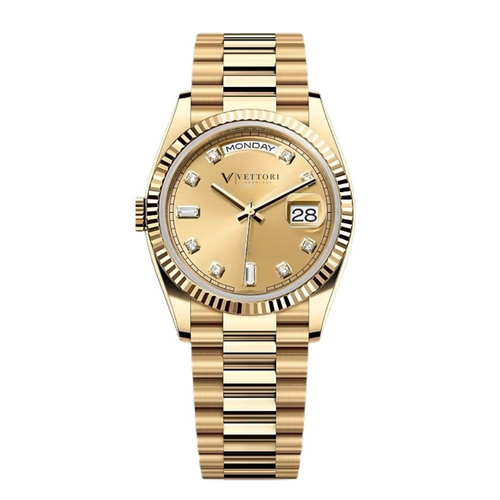 Vettori President 40mm, Champagne Dial