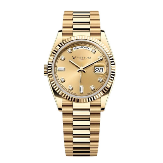 Vettori President 40mm, Champagne Dial