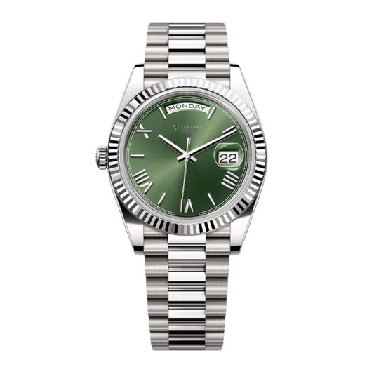 Vettori President 40mm, Green Dial
