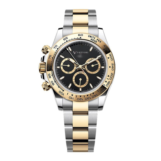 Vettori Racing Chronograph 40mm, Black Dial