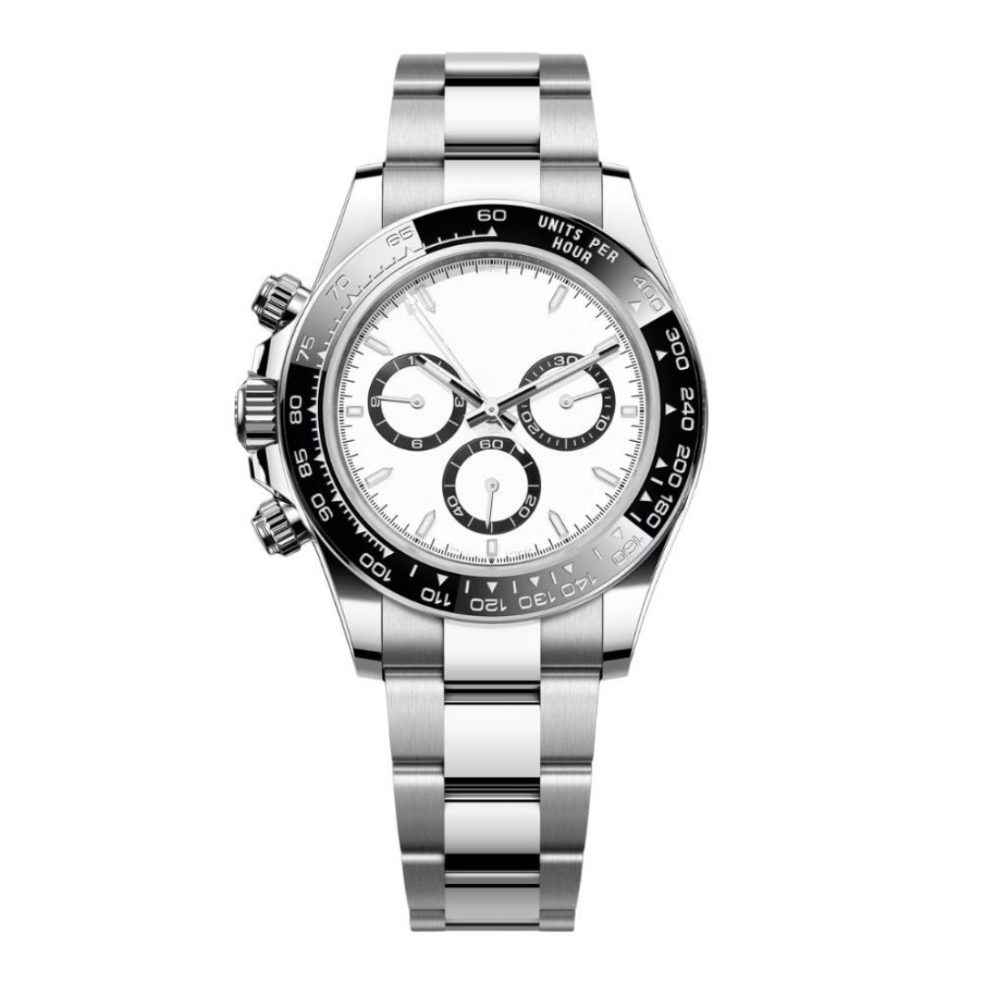 Vettori Racing Chronograph 40mm, White Dial