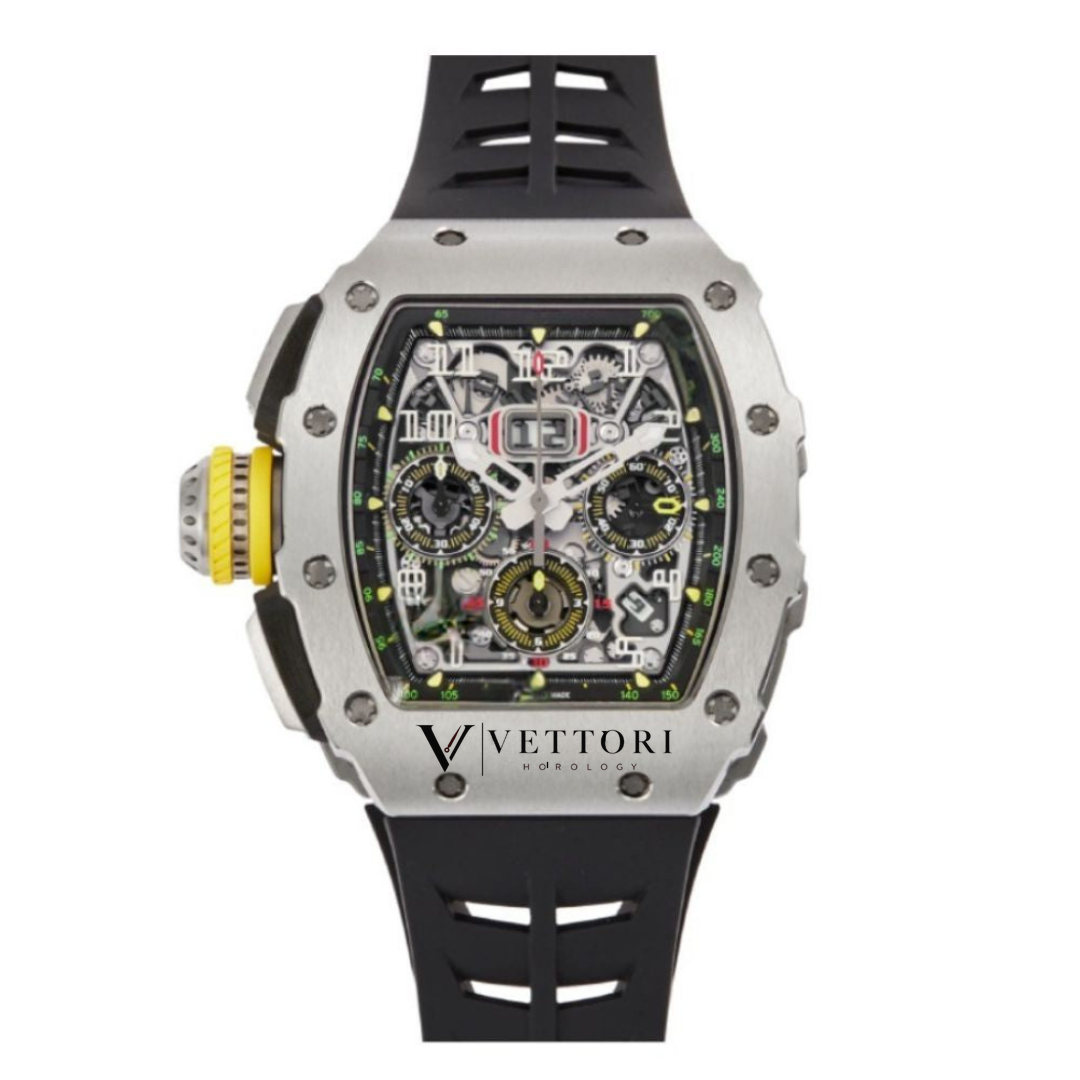 Vettori Skeleton Chronograph 44mm, Openworked Dial