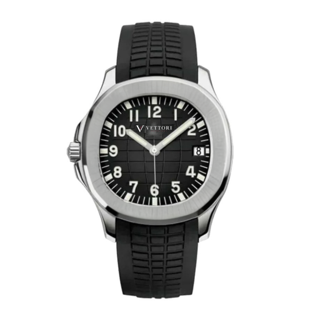 Vettori Sport Aquanaut 40mm, Black Embossed Dial