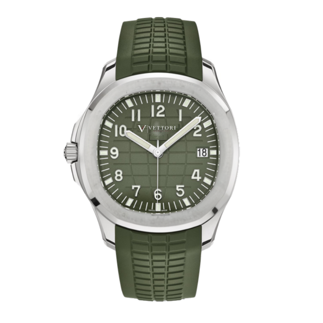 Vettori Sport Aquanaut 42mm, Blue Embossed Dial